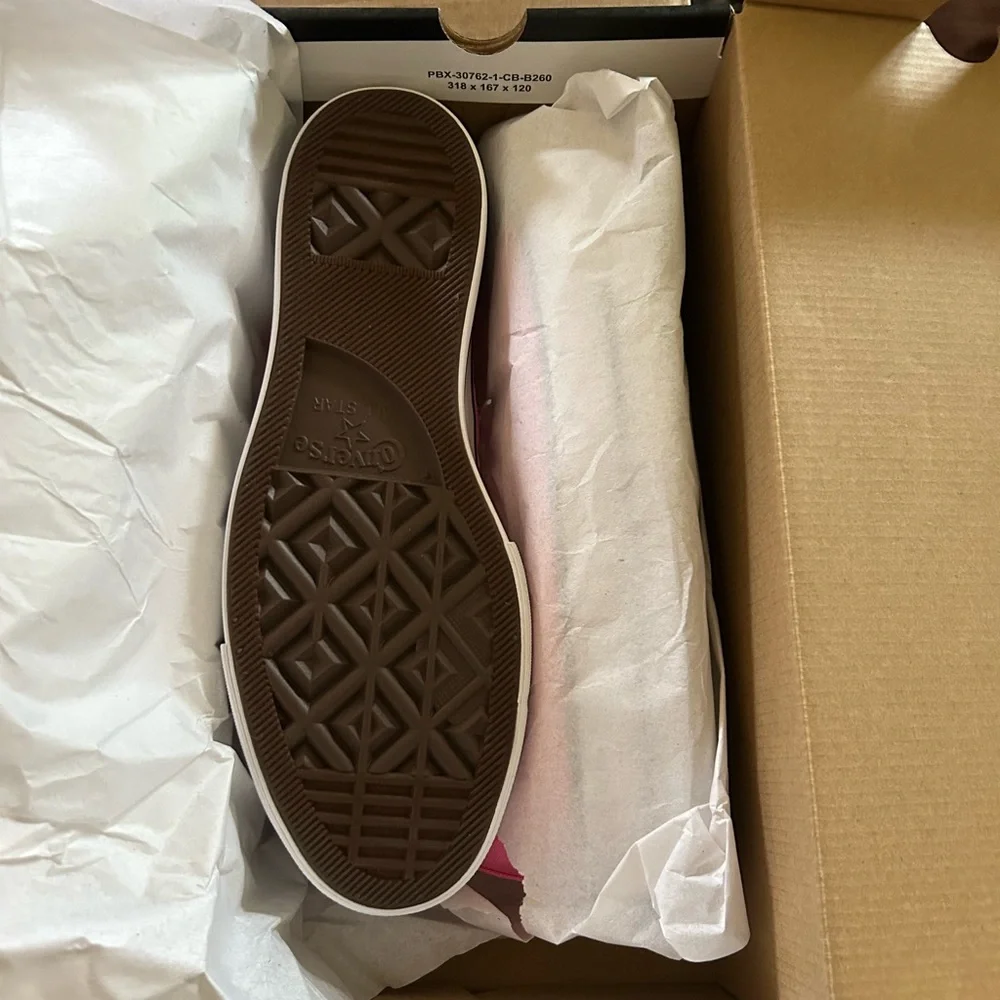 ✨BNWT Converse Chuck Taylor All Star Lift Platform Sneaker Oops Pink✨ - Picture 7 of 8